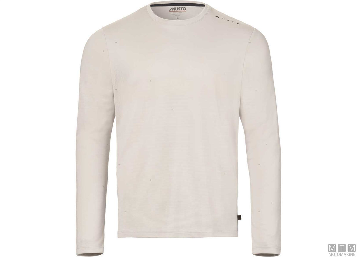 Shirt Musto Crew Sunblock 813 Platinum XL - original photo Motomarine Srl