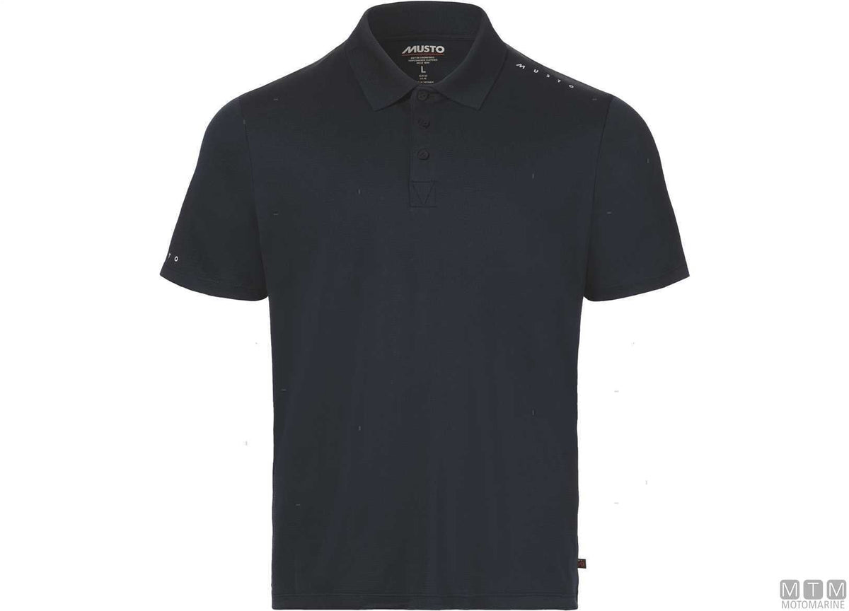 Musto Crew Sunblock Polo 002 white L - original photo Motomarine Srl