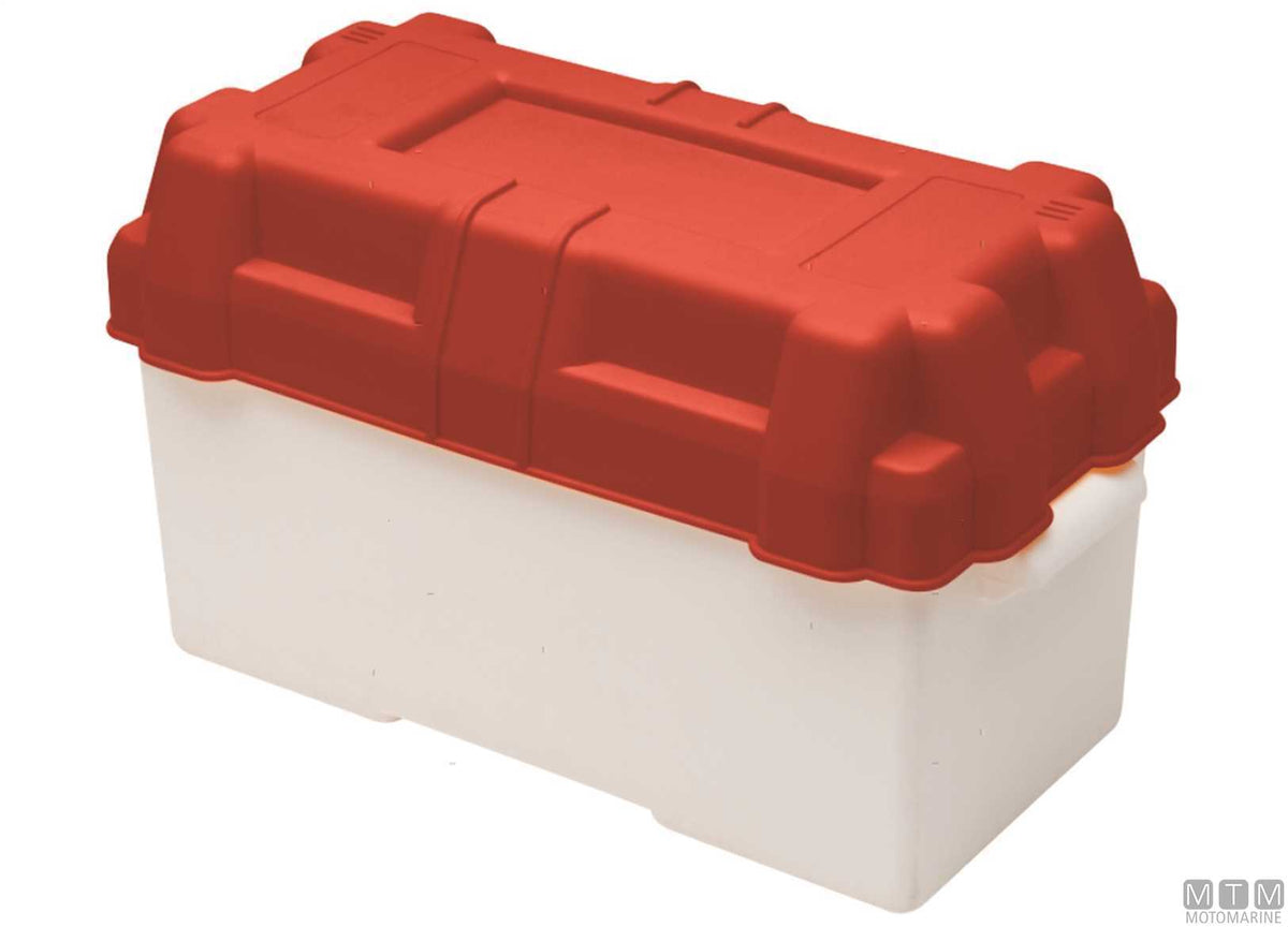 Battery box 140 A 400x190xH270 mm - original photo Motomarine Srl