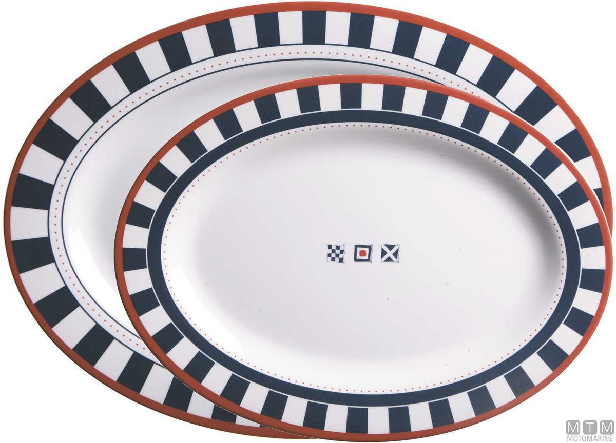 MB Venezia serving plates set - original photo Motomarine Srl