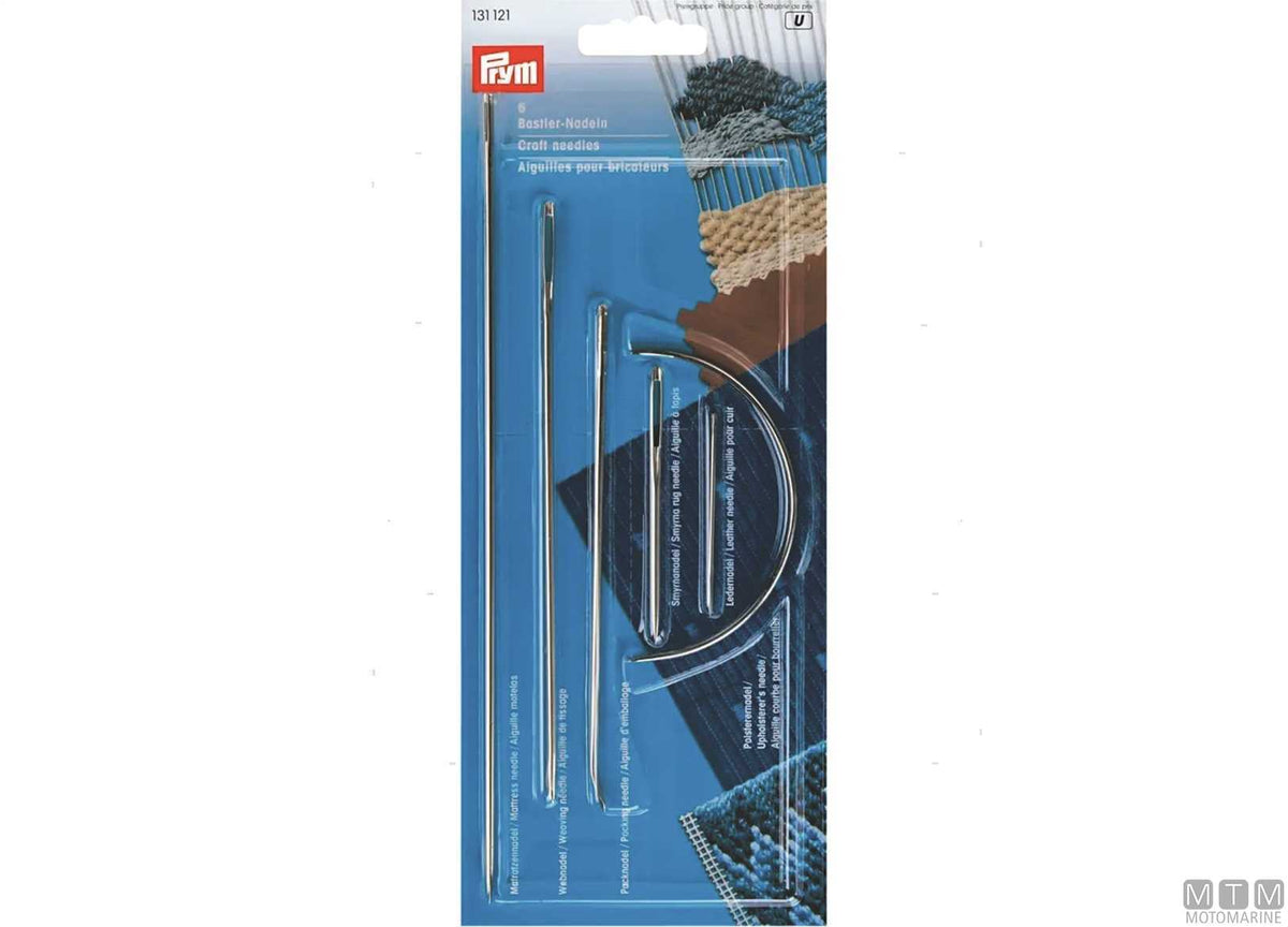 Pack of 3 sail needles stainless steel - original photo Motomarine Srl