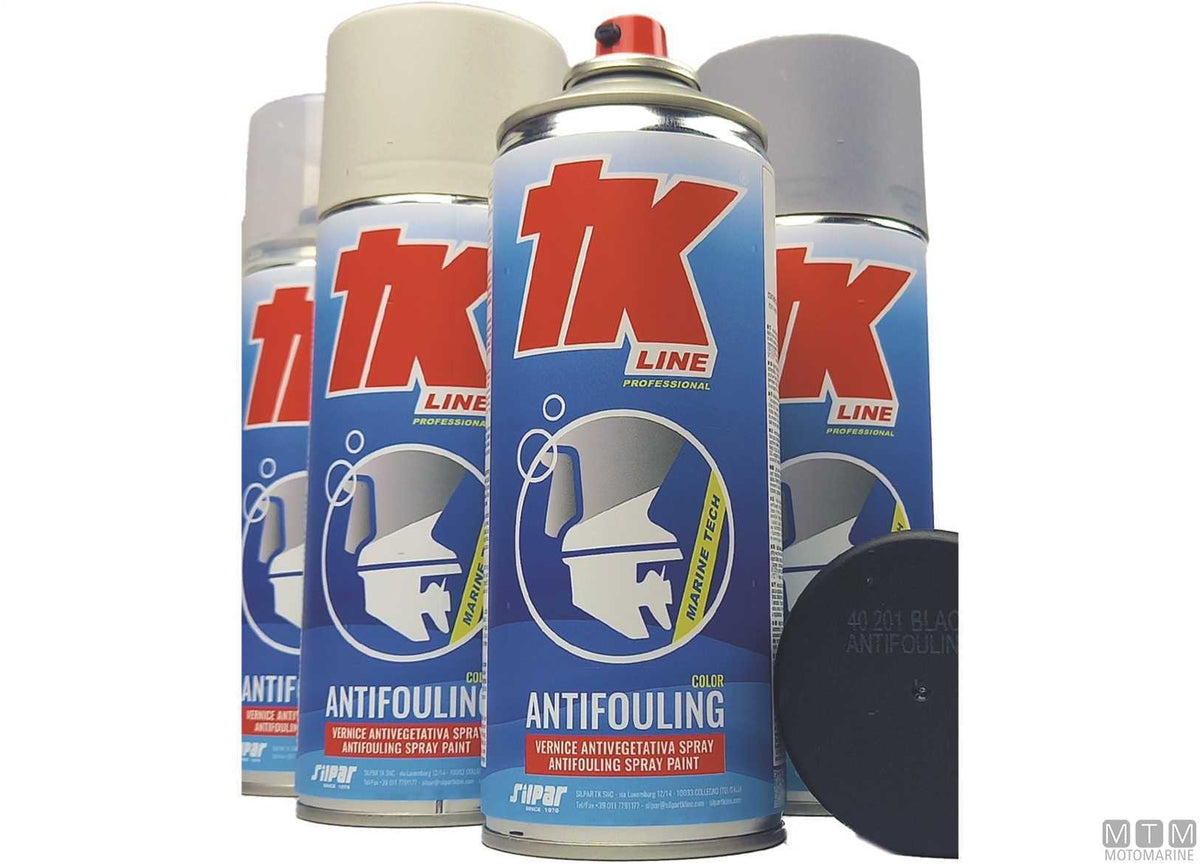TK Antifouling spray grey 400 ml - original photo Motomarine Srl