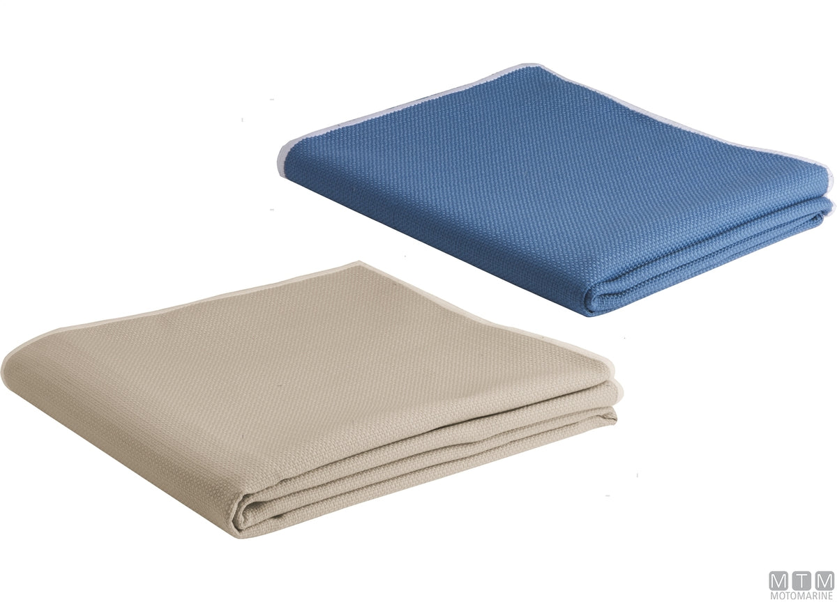 MB Aruba stain-resistant tablecloth 115x100 blue - original photo Motomarine Srl