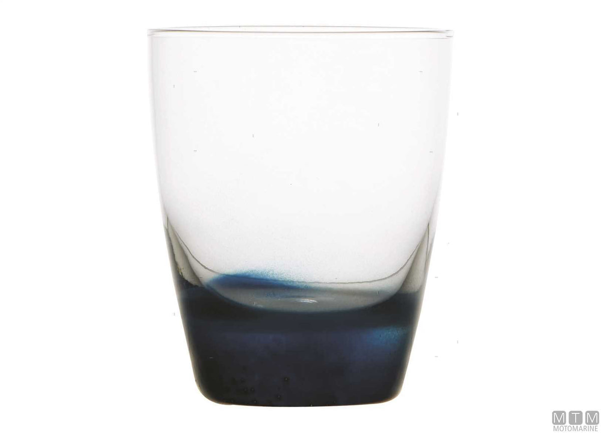 MB Ecozen blue water glasses set - original photo Motomarine Srl