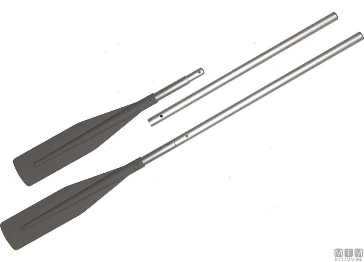 Split light oar 101/202 cm aluminium - original photo Motomarine Srl