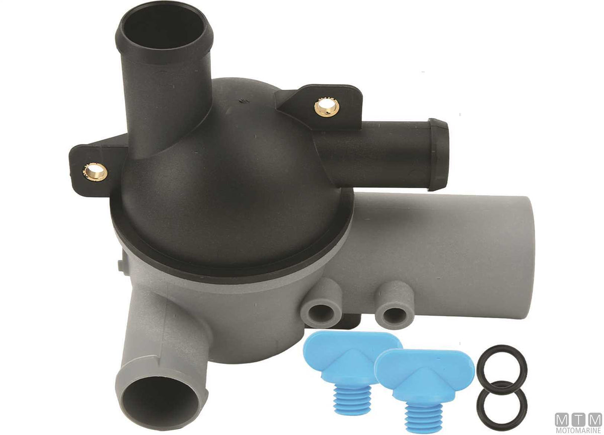MTM water circuit housing ref. Mercruiser 863631T1 - original photo Motomarine Srl