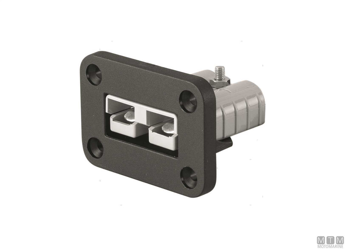Panel with Anderson Socket 58x40 mm - original photo Motomarine Srl