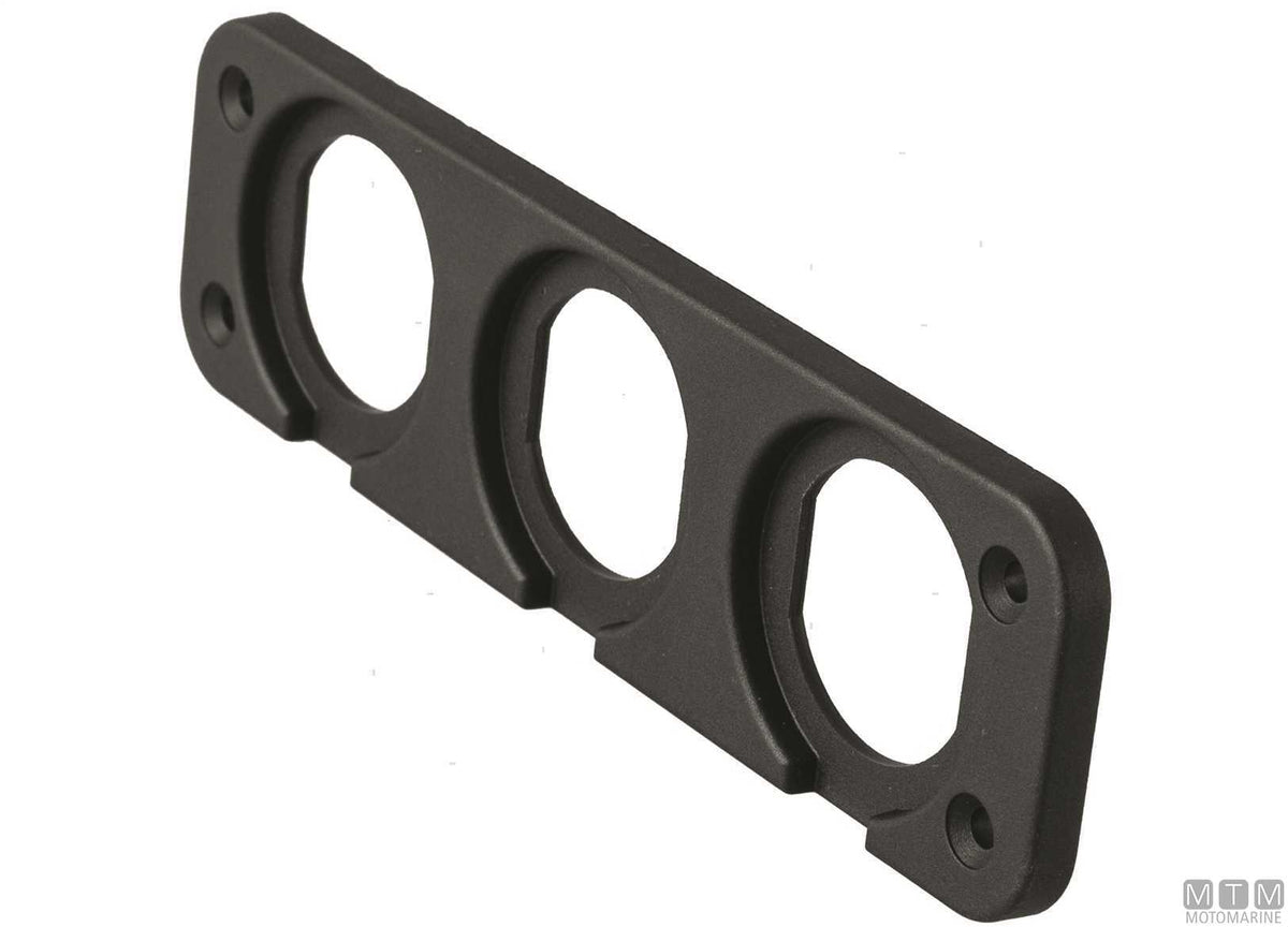 Socket panel frame, 1 position - original photo Motomarine Srl