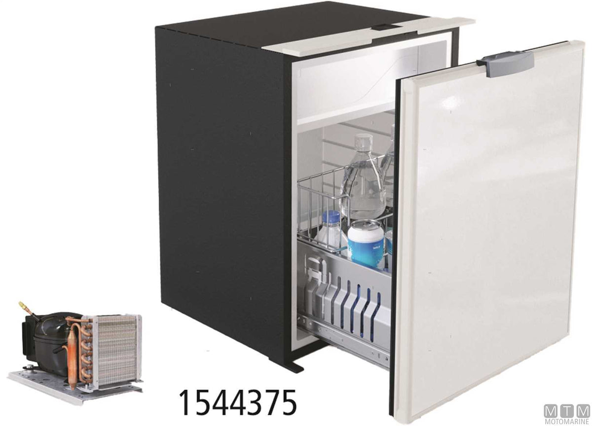 Drawer fridge 42 L VF C42DW grey, external compressor - original photo Motomarine Srl