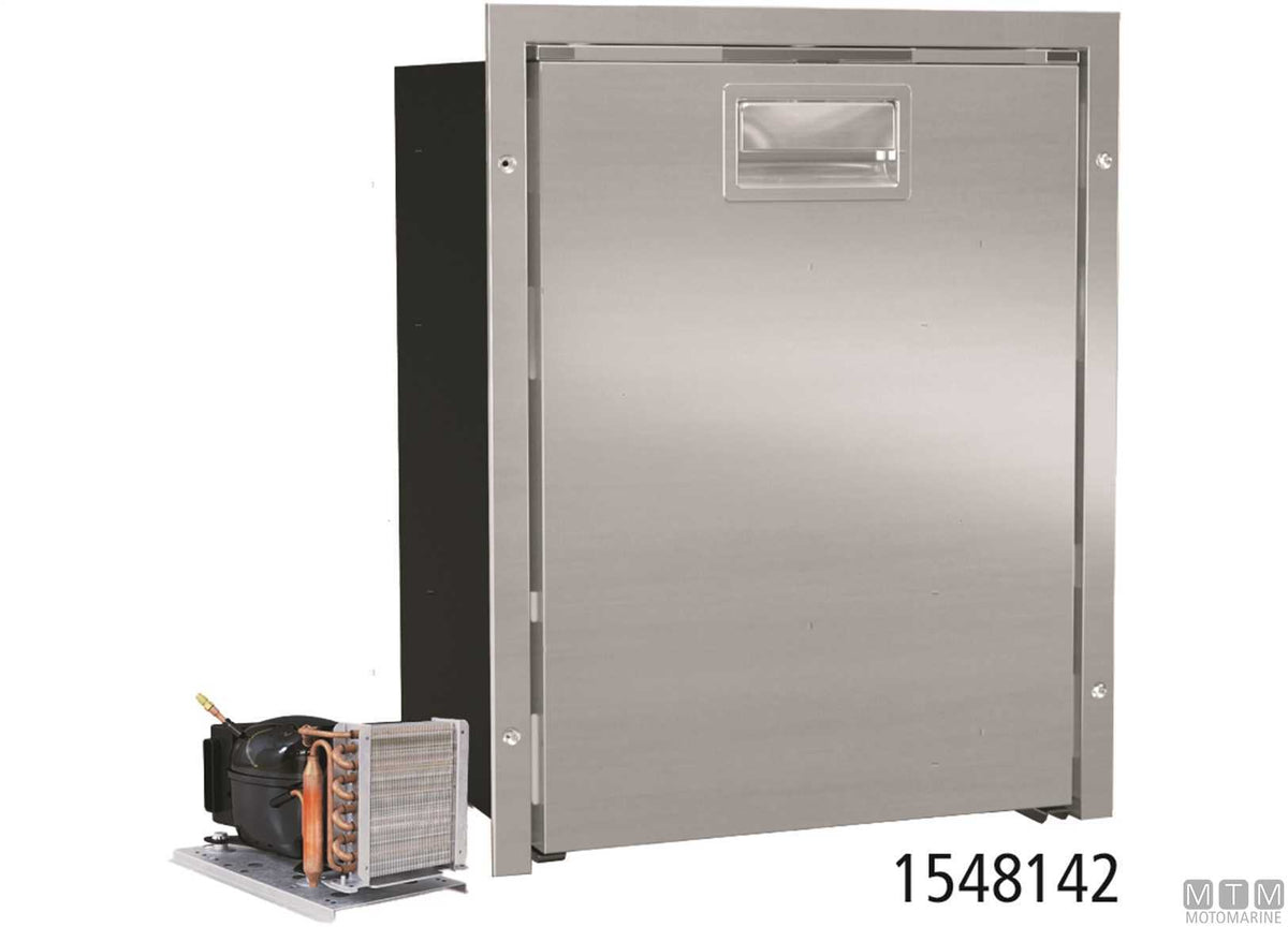 VF C130LX 130 L fridge, stainless steel, internal compressor - original photo Motomarine Srl