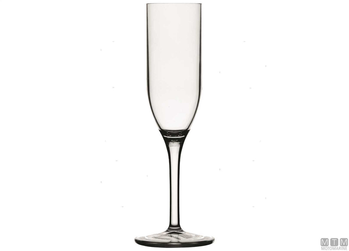 MB Ecozen blue non-slip champagne glasses set - original photo Motomarine Srl