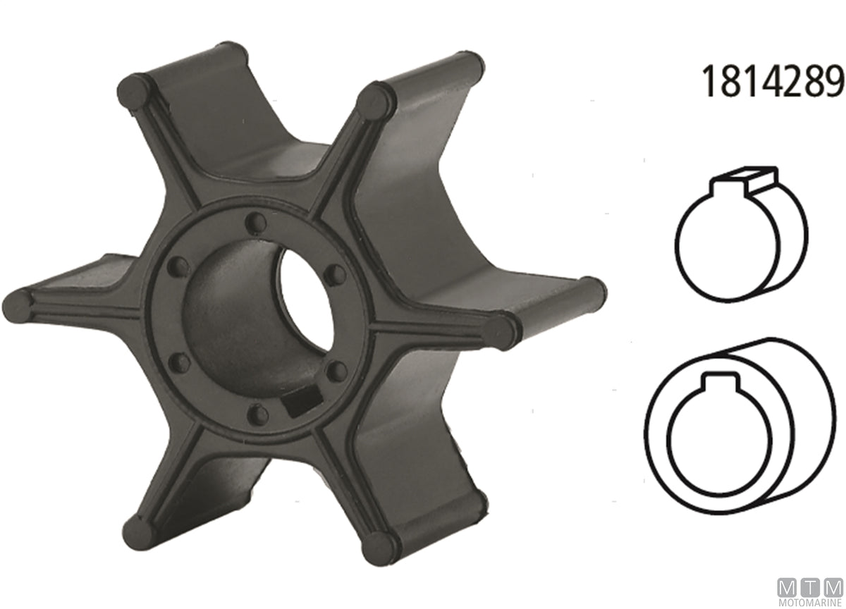 Impeller MTM - OEM Suzuki 17461-93J00 - original photo Motomarine Srl