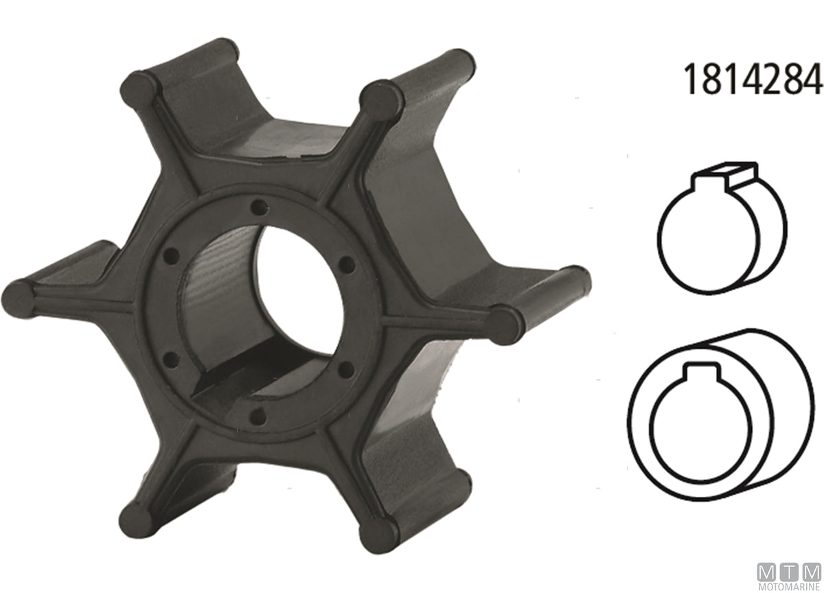 Impeller MTM - OEM Suzuki 17461-93J00 - original photo Motomarine Srl