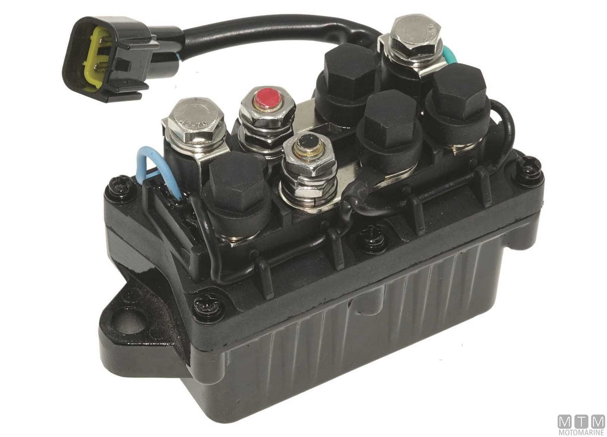 Trim relay MTM ref. Yamaha 6H1-81950-00 - original photo Motomarine Srl