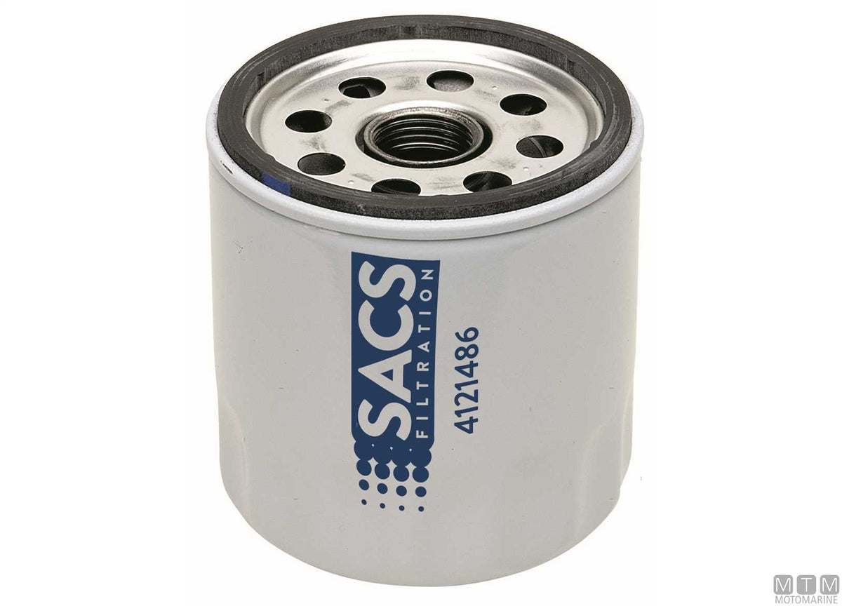 SACS oil filter ref. Mercury 35-8M0065103 - original photo Motomarine Srl