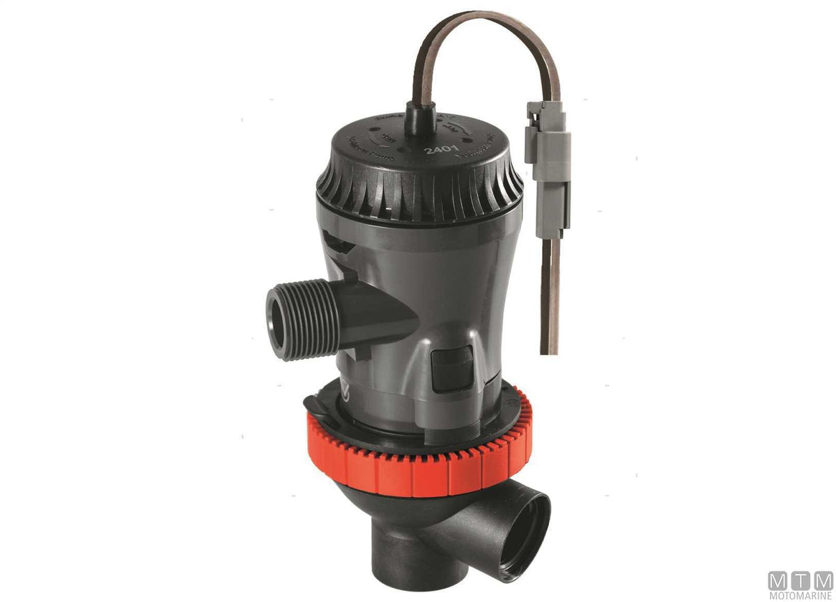 Johnson Aqua O2 Twinport aerator pump 500GPH - original photo Motomarine Srl