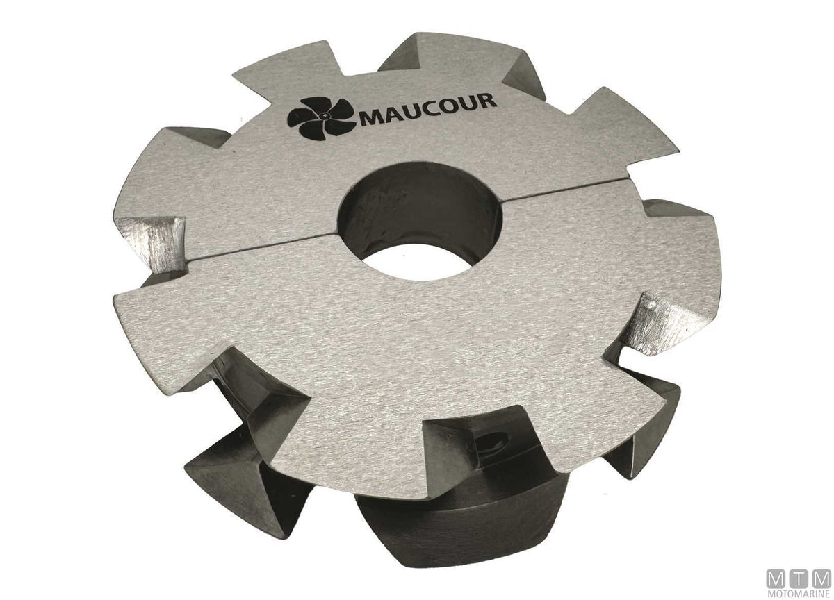 Clamp-On Rope Cutter Ø100 mm for Ø40 mm Shaft Stainless Steel - original photo Motomarine Srl