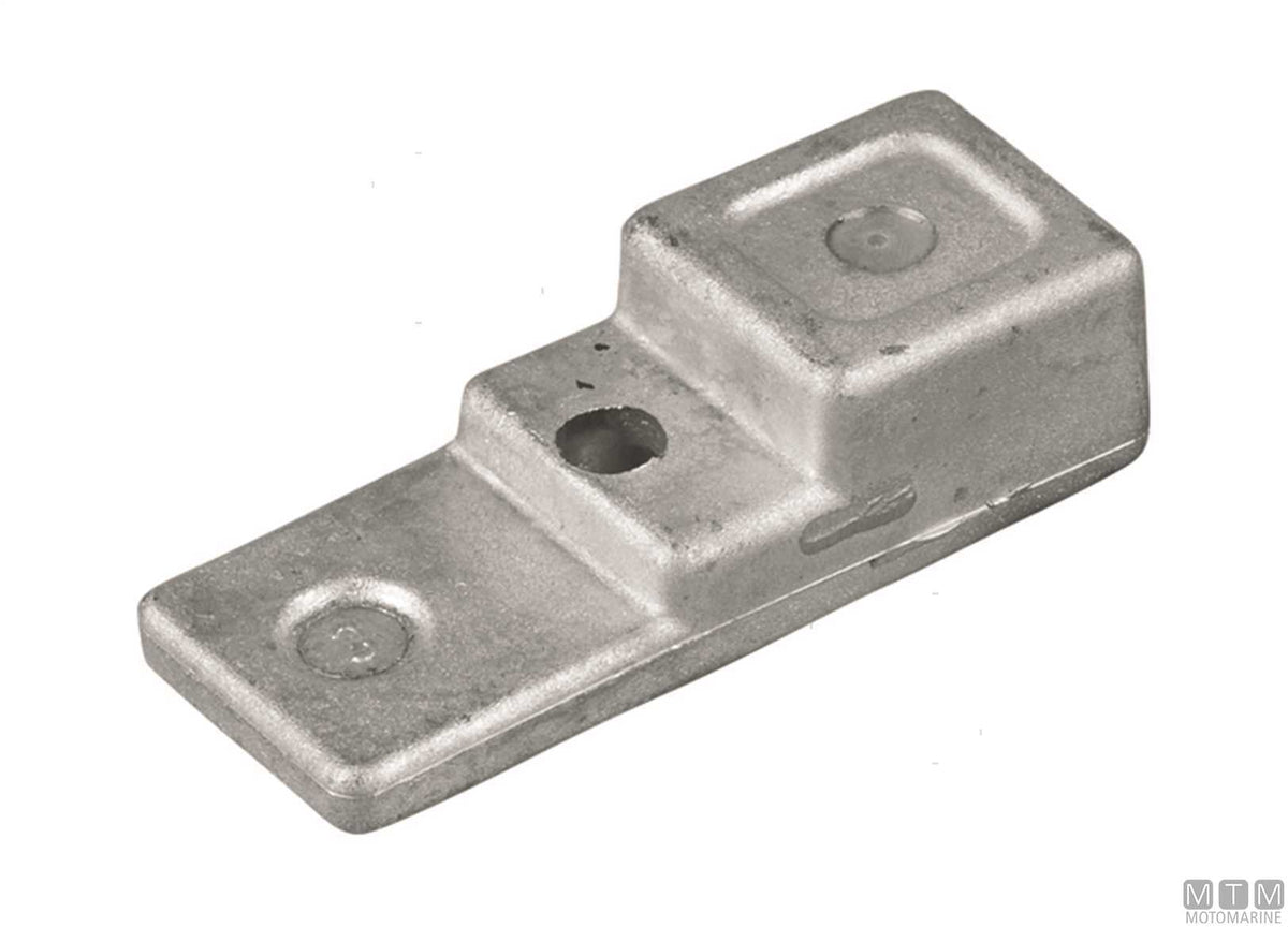 Plate anode for Suzuki DF 90 in aluminium - original photo Motomarine Srl