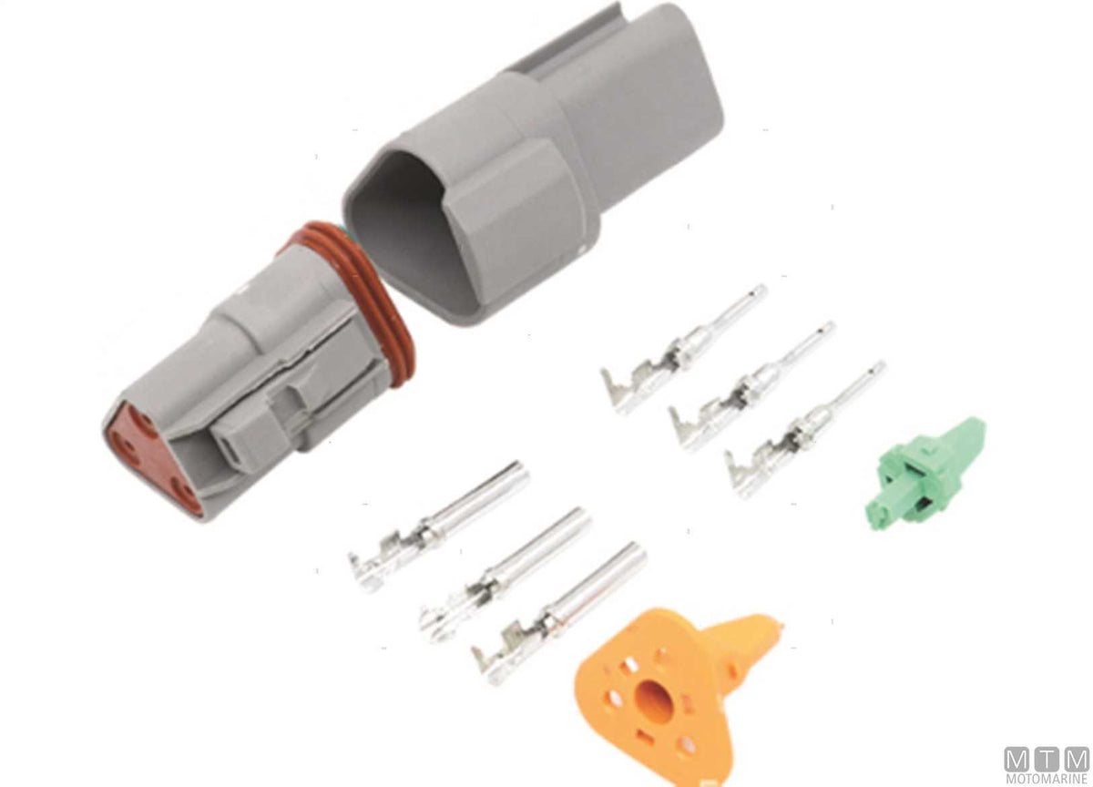 Quick connector D-Type 8-pole - original photo Motomarine Srl