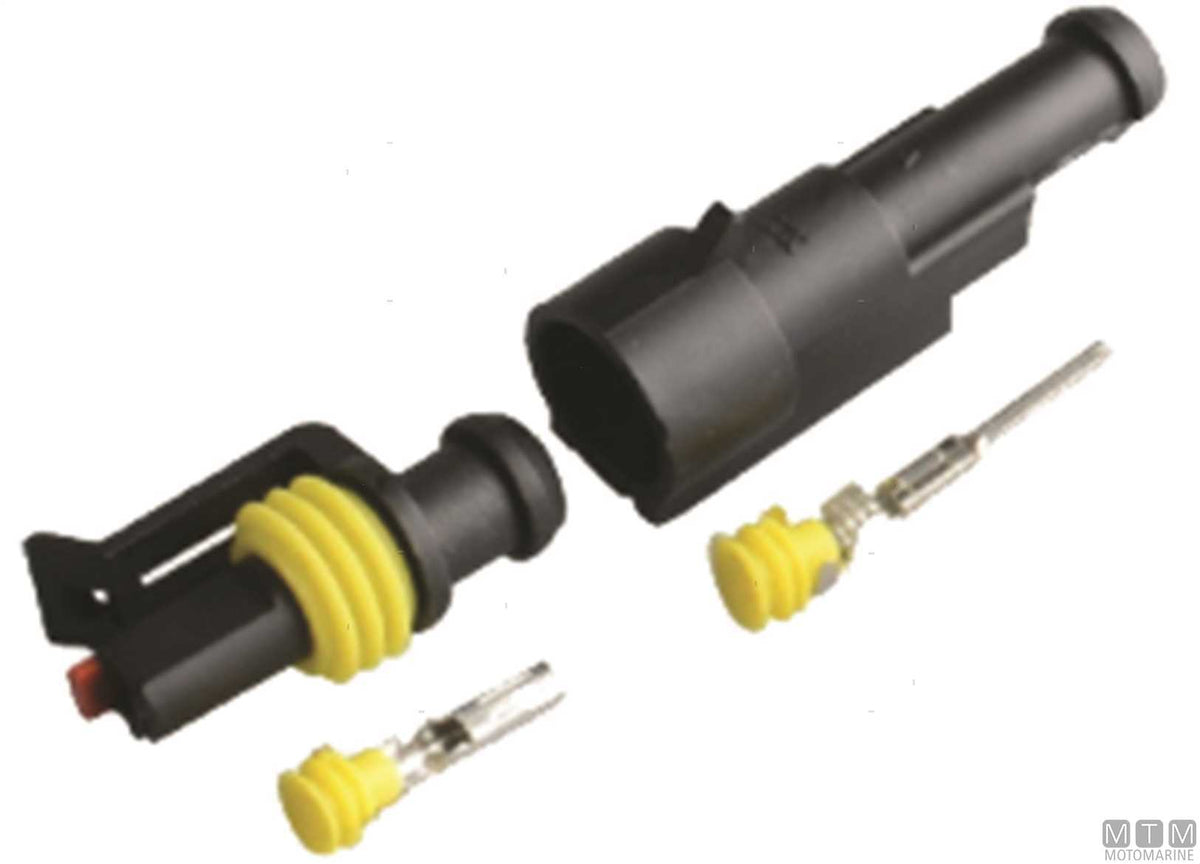 Quick connector T-Type 2-pole - original photo Motomarine Srl