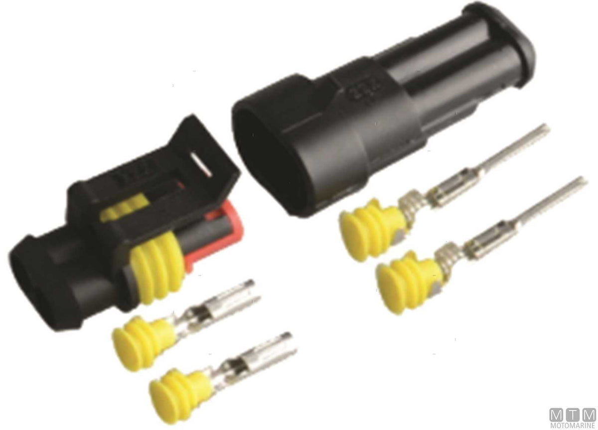 Quick connector T-Type 1-pole - original photo Motomarine Srl