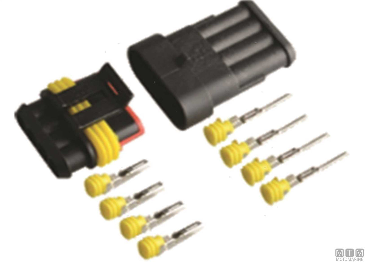 Quick connector T-Type 1-pole - original photo Motomarine Srl