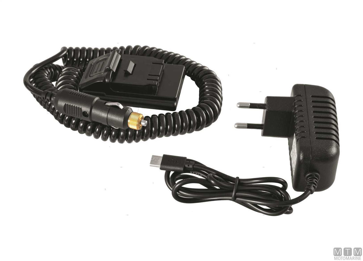 LED handle torch with rechargeable battery, 65 W - original photo Motomarine Srl