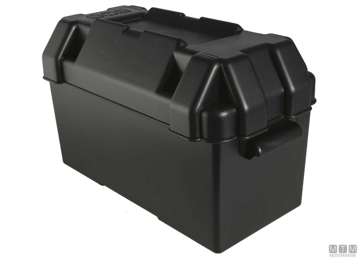 Battery box 100 A 450x230xH270 mm - original photo Motomarine Srl