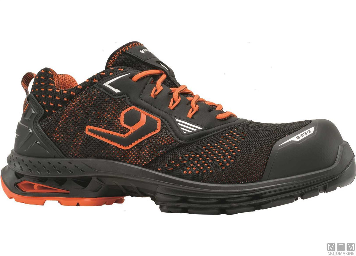 Base Workwear Berlin black shoes 44 - original photo Motomarine Srl