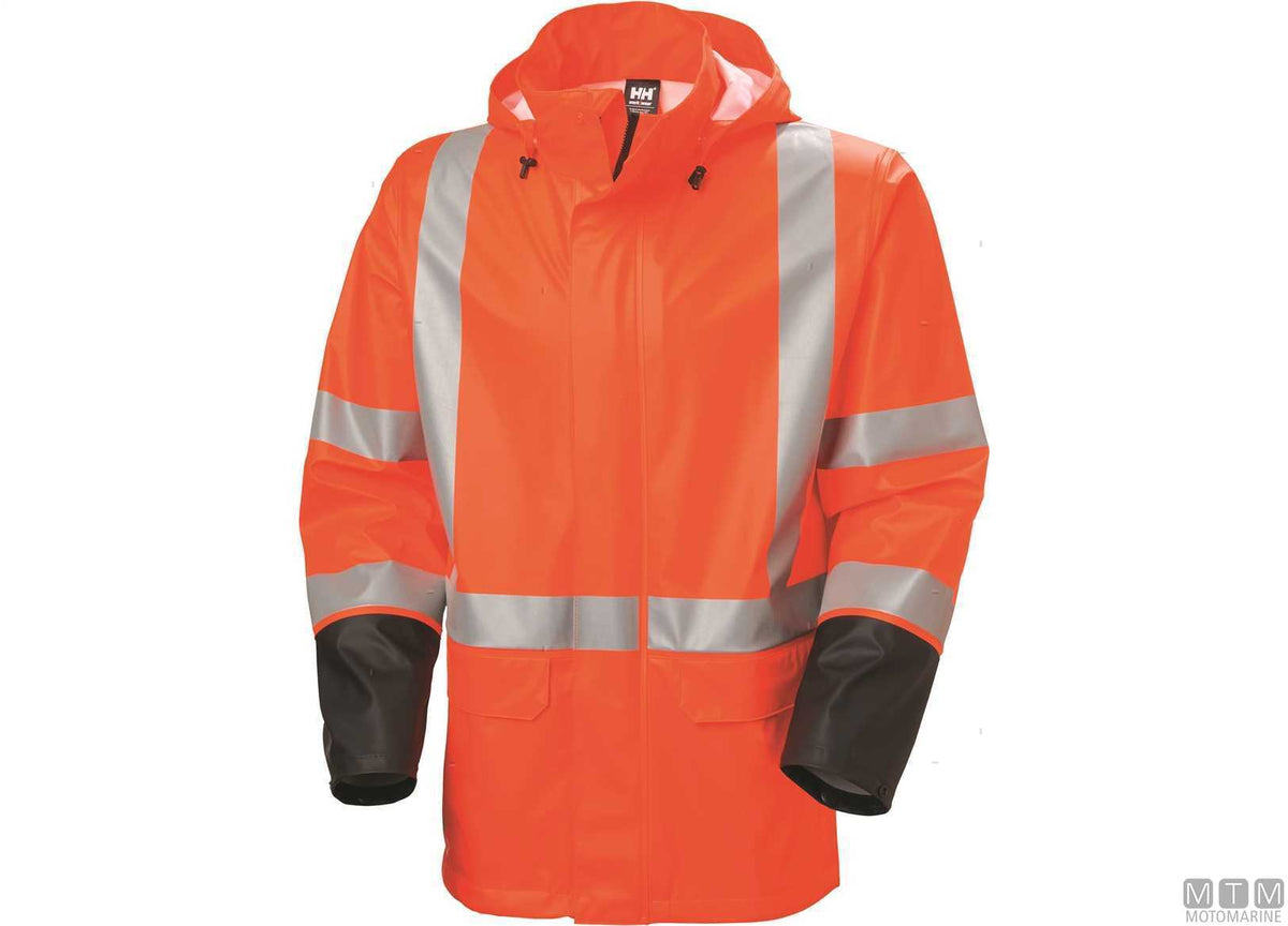 Jacket H/H WW rainwear Addvis 269 Hi-Vis orange 2XL - original photo Motomarine Srl