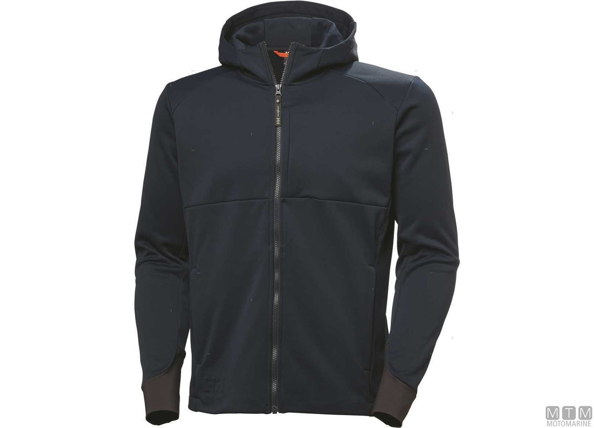 H/H WW Tech Midlayer Hooded Jacket 930 grey S - original photo Motomarine Srl