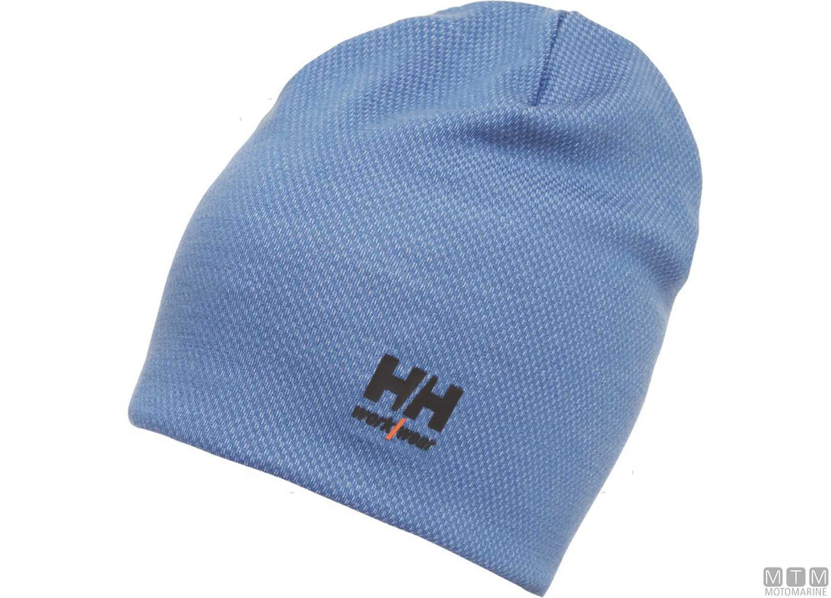 H/H merino wool beanie 558 light blue - original photo Motomarine Srl