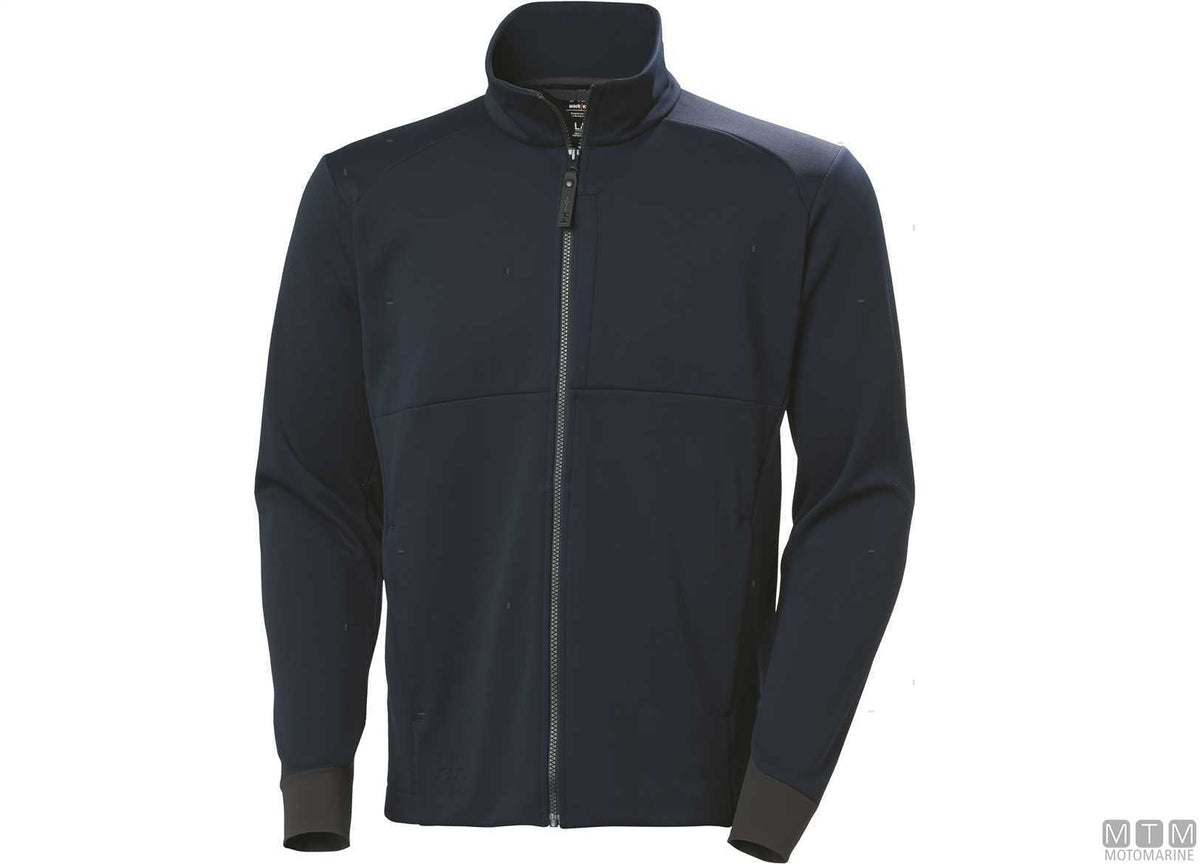 H/H WW Tech Midlayer jacket 590 navy blue 2XL - original photo Motomarine Srl
