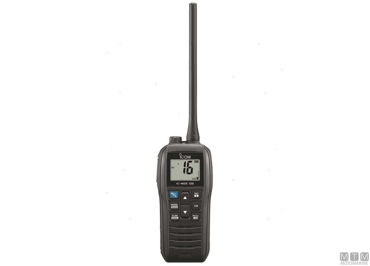 Icom IC-M25E VHF radio - original photo Motomarine Srl