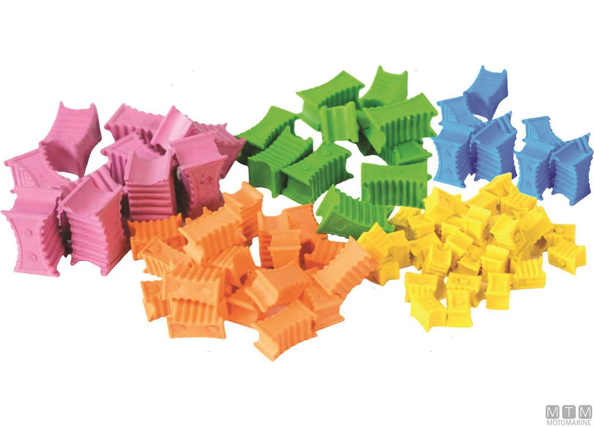 Chain marker Easy 8 mm green pack of 10 pcs - original photo Motomarine Srl