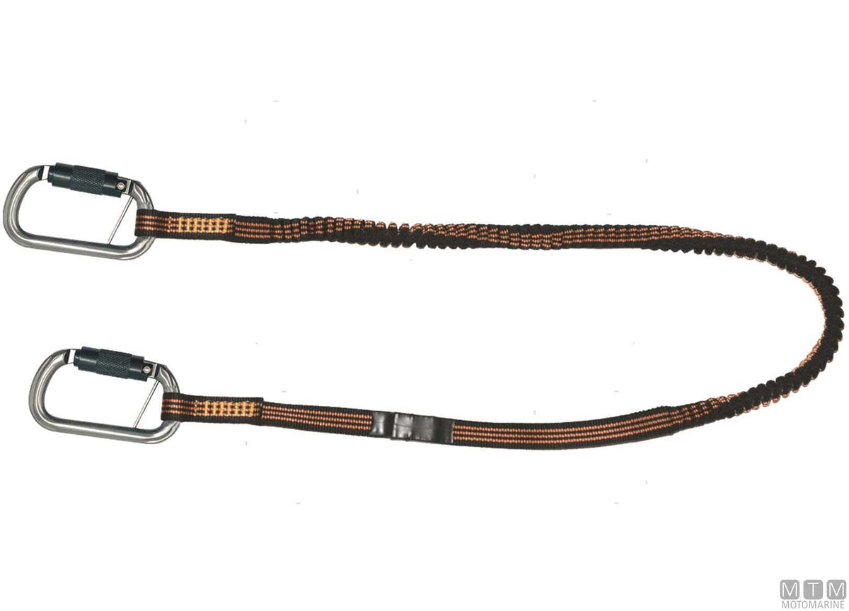 Marker safety tether L190cm with carabiner - original photo Motomarine Srl