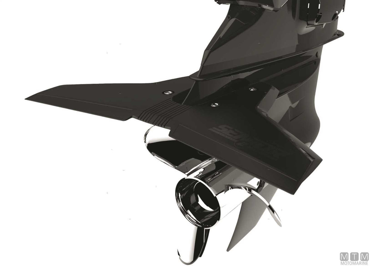 Stingray Classic Junior hydrofoils for engines from 9.9 to 40 HP - original photo Motomarine Srl