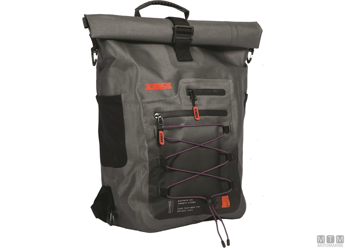 Jobe Daypack grey waterproof backpack - original photo Motomarine Srl