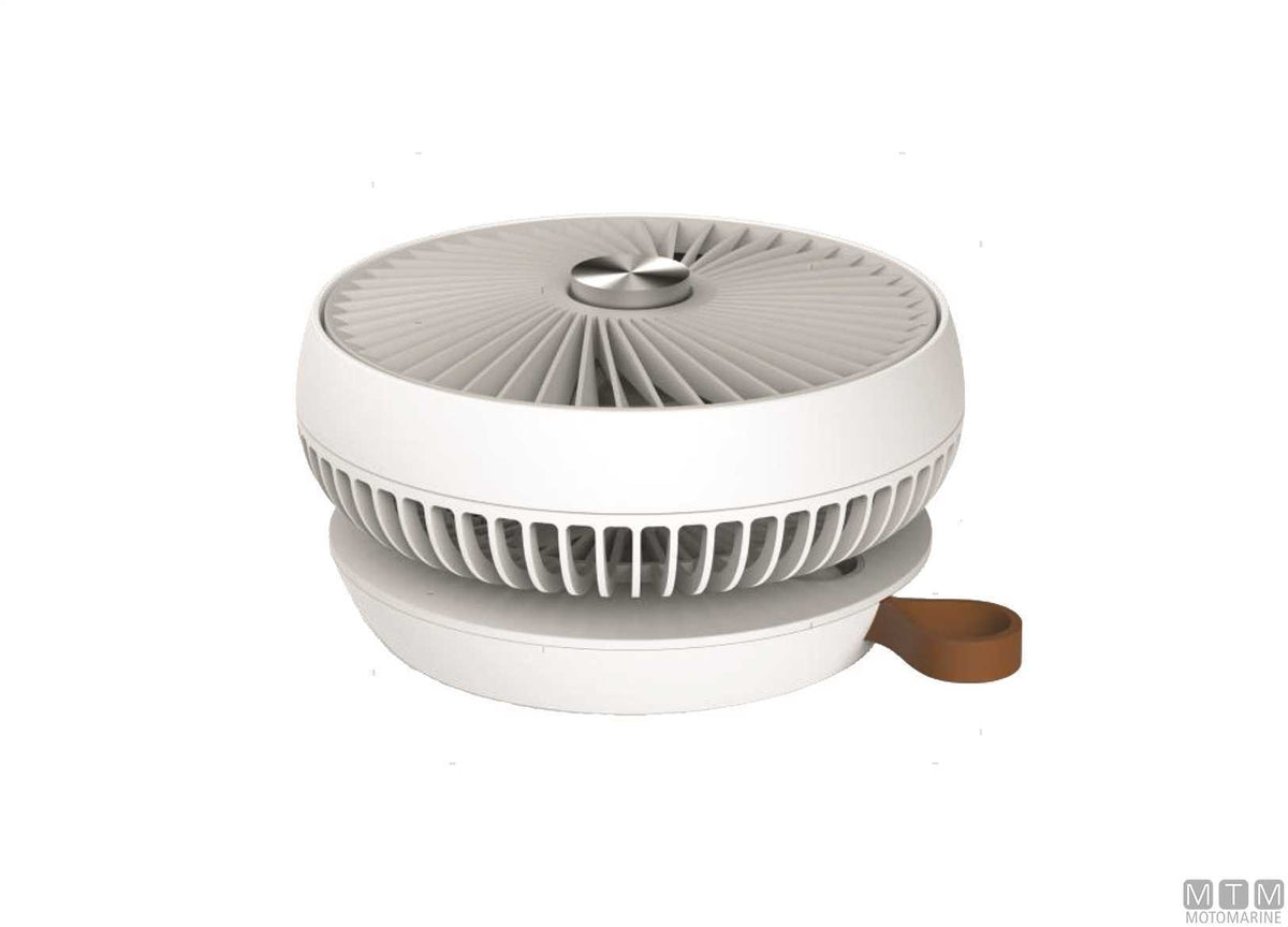 Rechargeable table fan - original photo Motomarine Srl