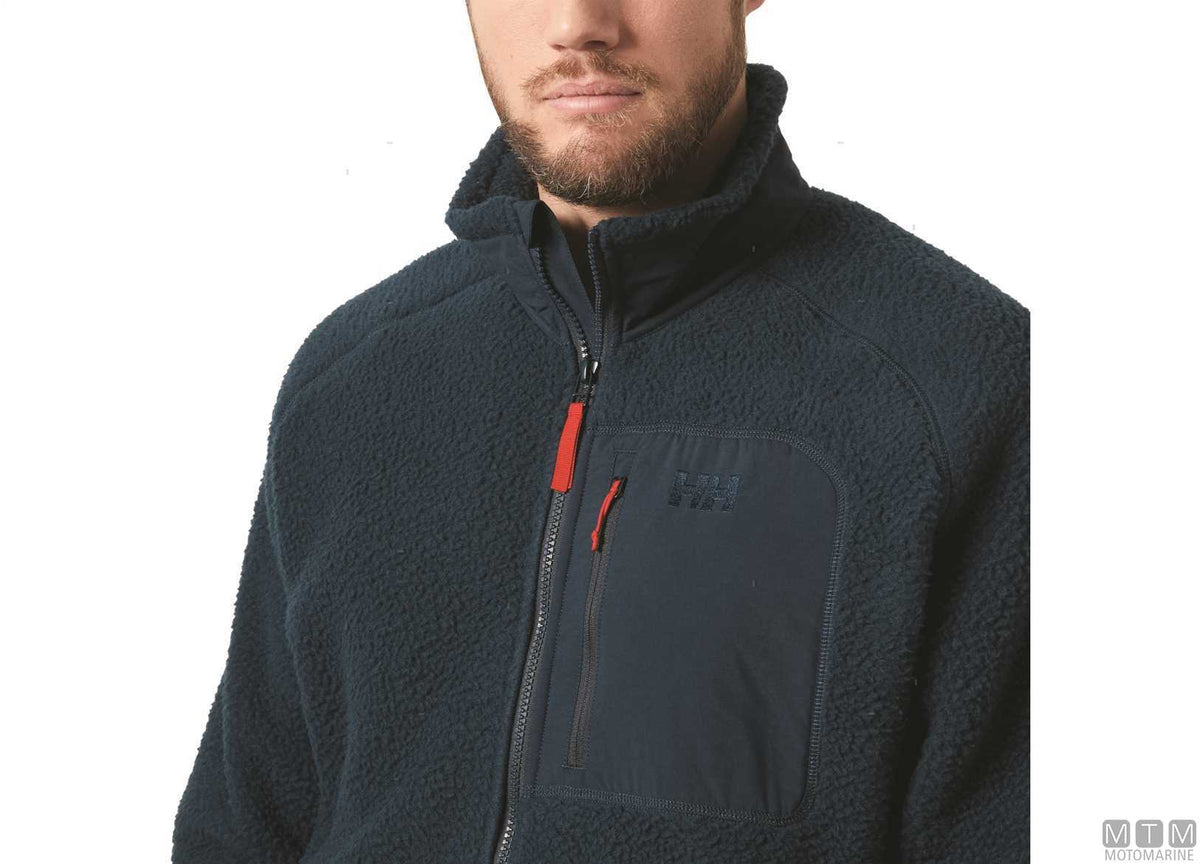 H/H Panorama fleece jacket 597 navy blue XL - original photo Motomarine Srl
