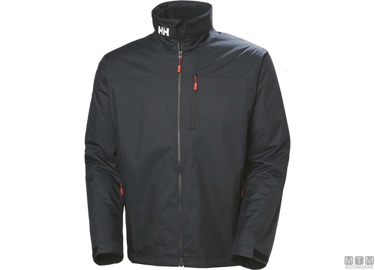 H/H Crew fleece jacket with hood 990 black XL - original photo Motomarine Srl