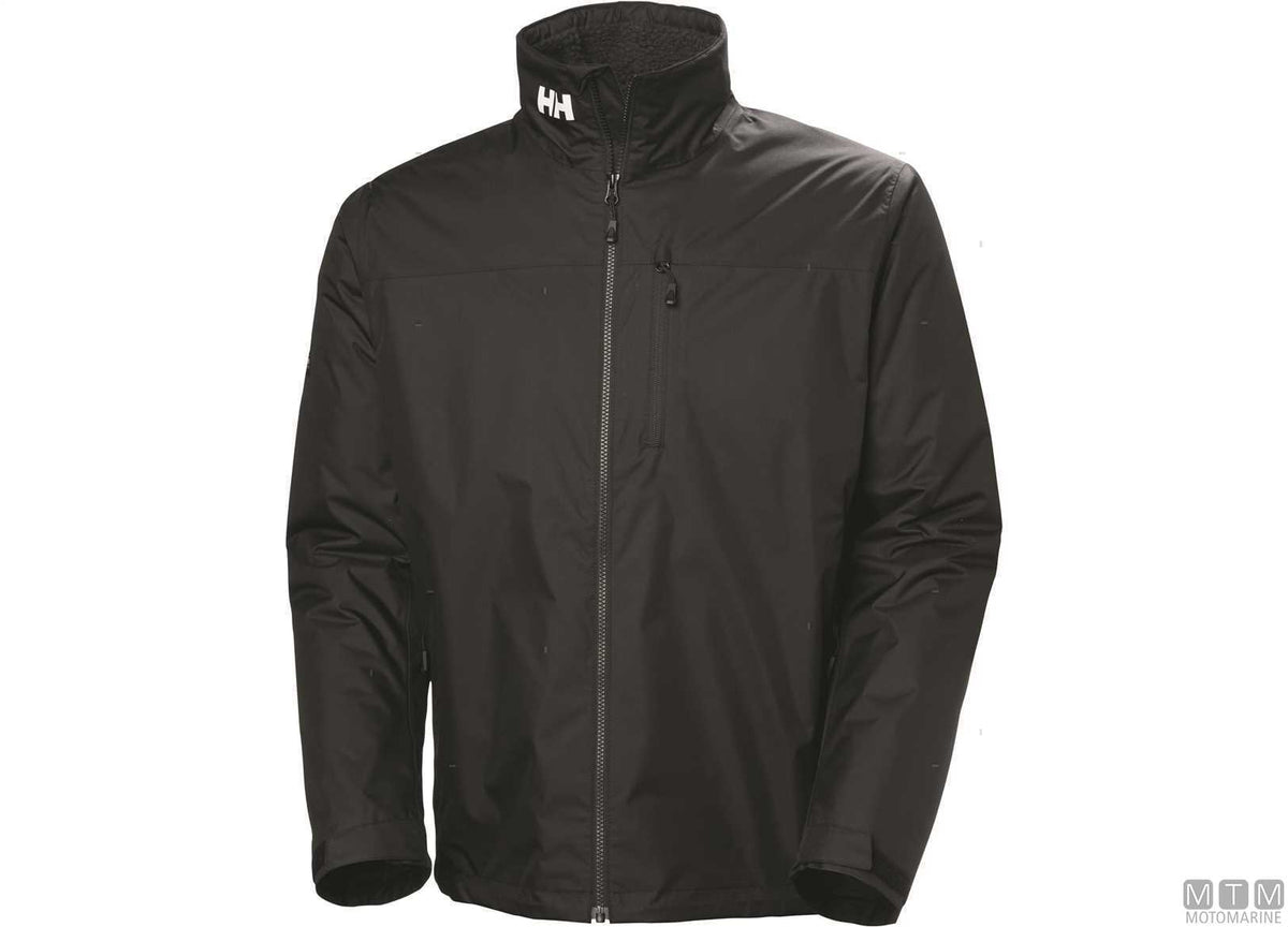 H/H Crew fleece jacket with hood 597 navy S - original photo Motomarine Srl