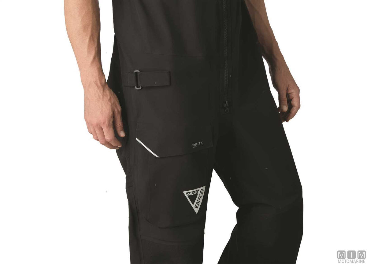 Musto BR3 Pertex Offshore Salopette 990 black M - original photo Motomarine Srl