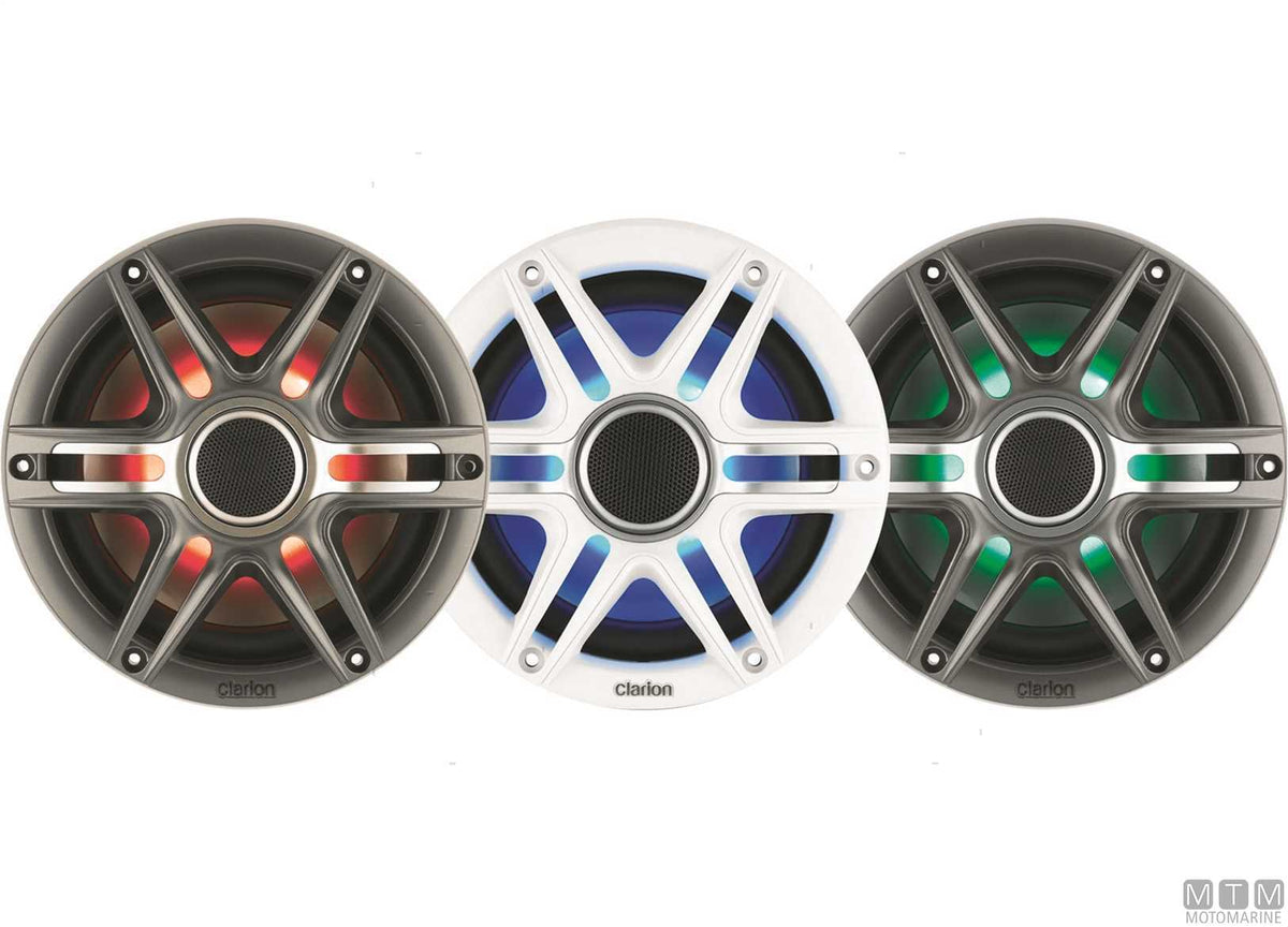 Clarion CMSP-651 RGB Sport speaker pair - original photo Motomarine Srl