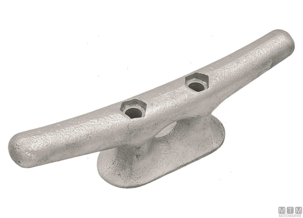 Dock cleat L305 mm hot-dip galvanized steel - original photo Motomarine Srl