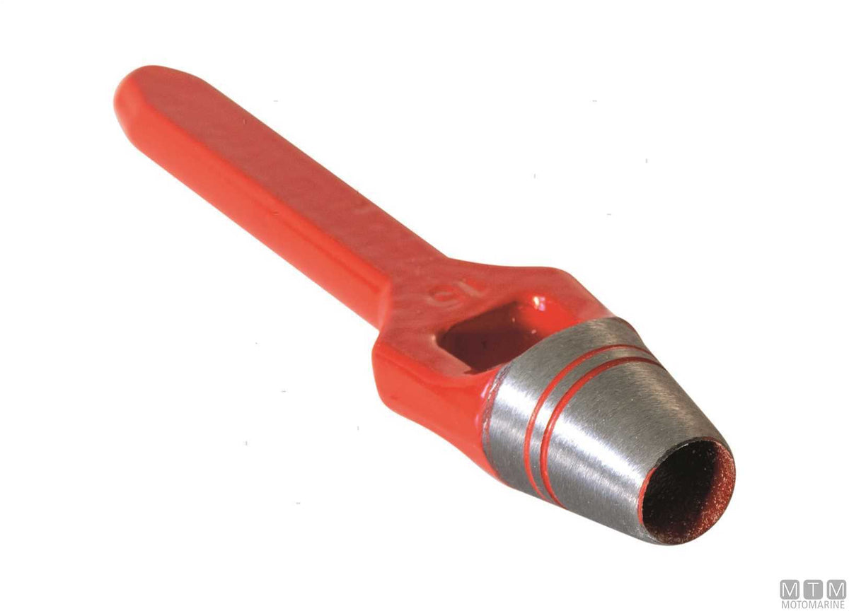 Eyelet punch hole Ø10 mm - original photo Motomarine Srl