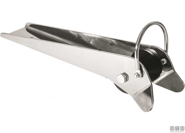 Roldana de proa Wing 460 mm en acero inoxidable 316