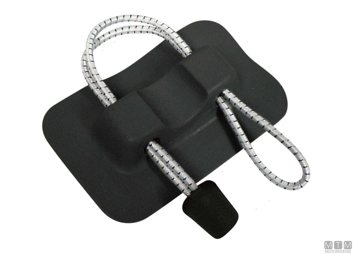 Rubber paddle blade holder plate, grey - original photo Motomarine Srl