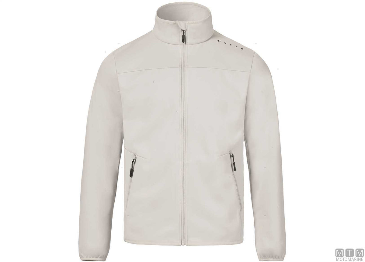 Musto Evo Crew Softshell Jacket 813 platinum L - original photo Motomarine Srl