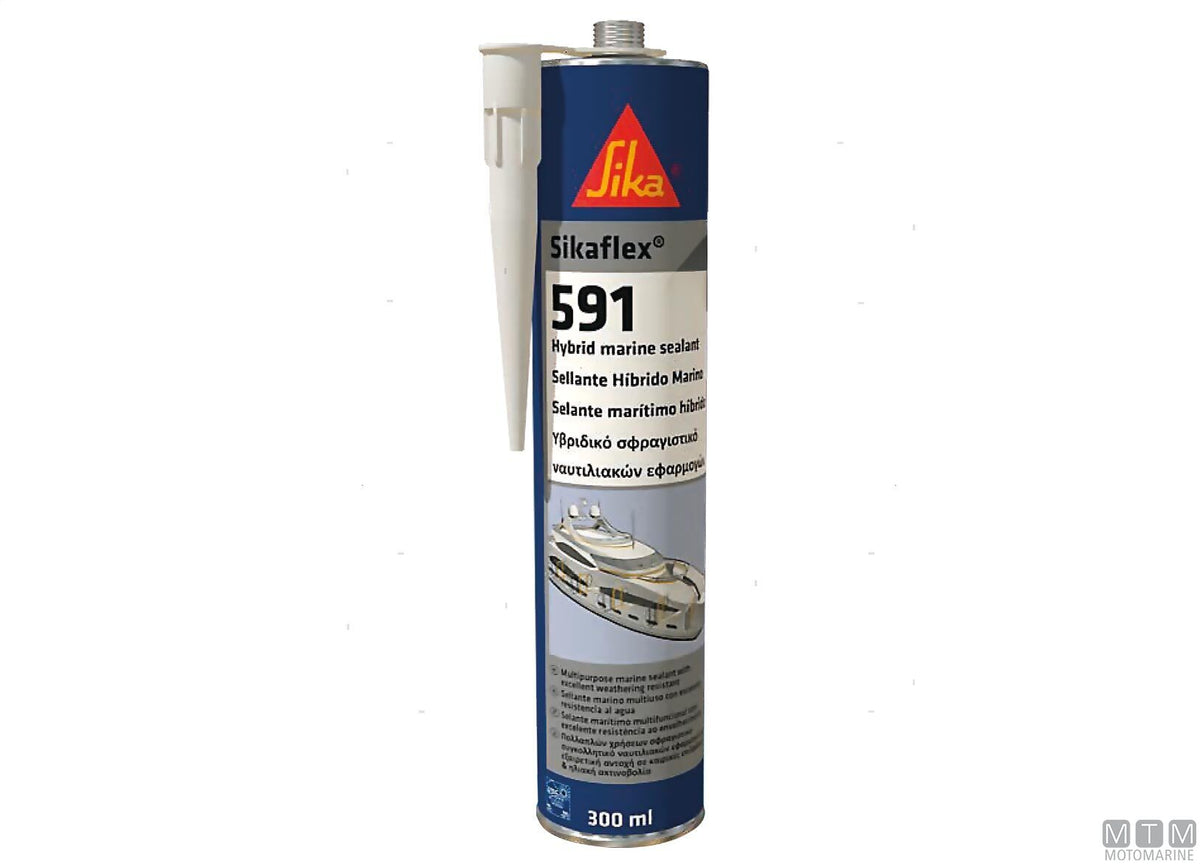 Sikaflex 591 i black 300 ml - original photo Motomarine Srl